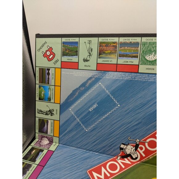Vintage 1998 Monopoly Golf Edition Game Replacement Board - Picture 5 of 8